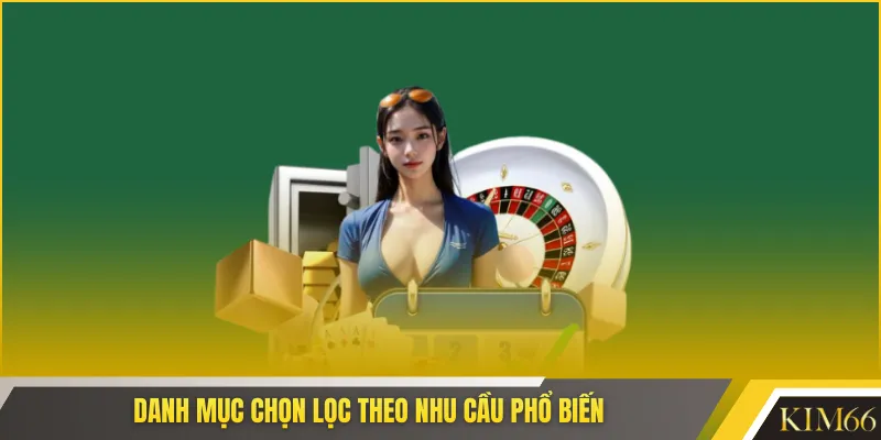 Danh mục chọn lọc theo nhu cầu phổ biến