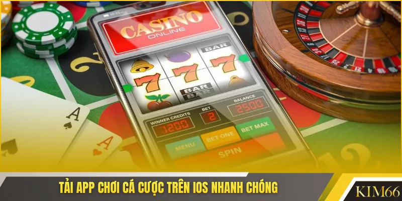 Tải app chơi cá cược trên iOS nhanh chóng